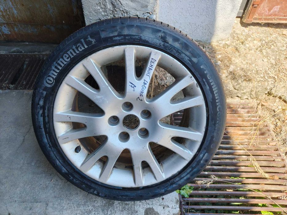 janta + anvelopa noua Laguna 2 R17 R17 5x108