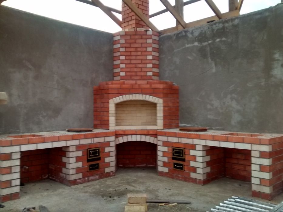 СТРОЕМ Барбекю. Летняя кухня.