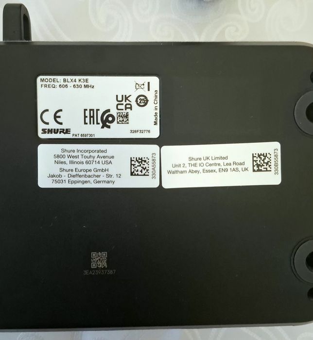 Радиомикрофон Shure BLX24E/B58 K3E Beta 58A