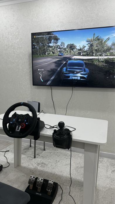 Продам руль logitech g29 и коробка передач