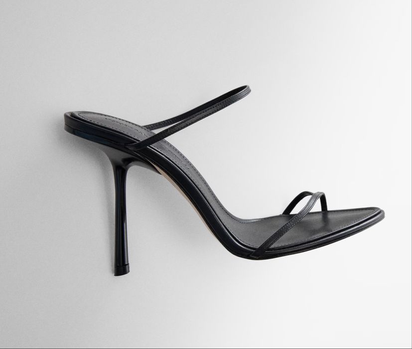 Дамски сандали на висок ток Victoria Beckham x Mango