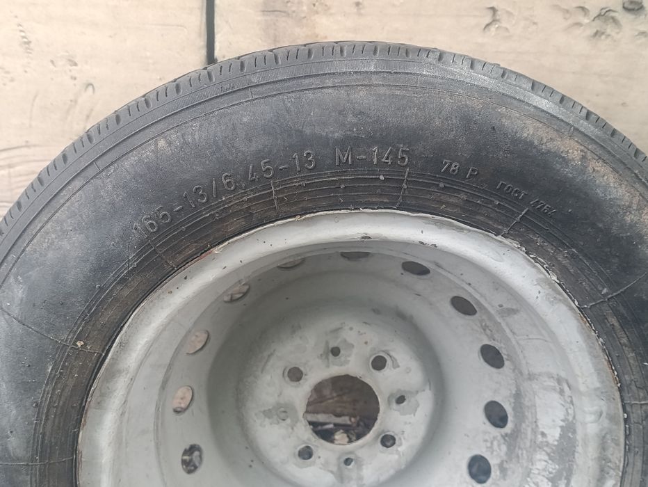 Колеса в сборе на Москвич / Прицеп (