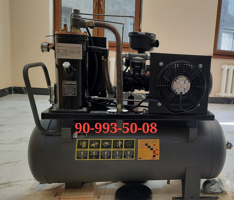 Винтовой компрессор SAAB DLG серия инверторли 7,5 кВт оригинал Кафолат