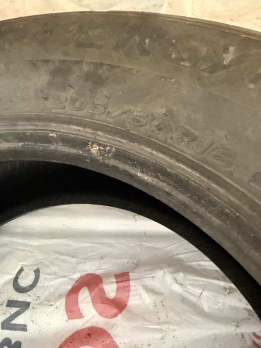 Продам комплект летней резины 1 сезон HANKOOK