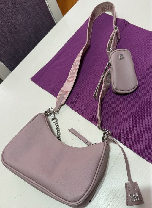 Розова чанта Steve Madden