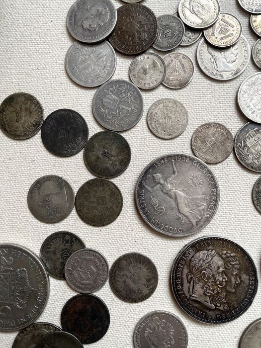 Argint Monede vechi de colecție
