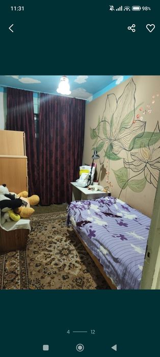 Продаётся срочно квартира возле Кадышева базара.