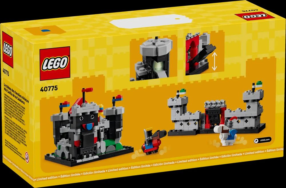 Lego Щанд за горещ шоколад и Замъка на мини рицаря..