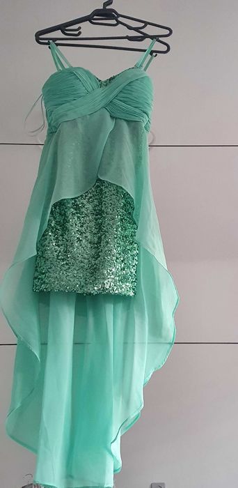 Rochita eleganta cu paiete si voal, marimea S