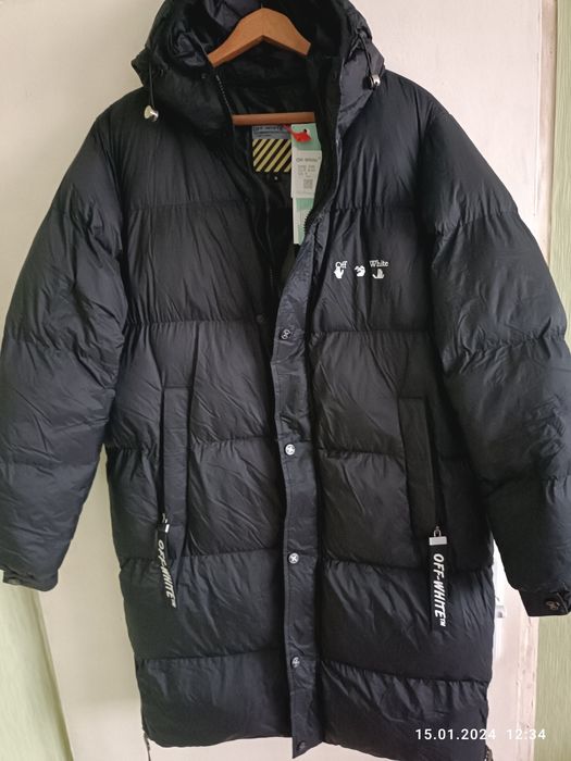 OFF WHITE-Мъжко Зимно Яке.