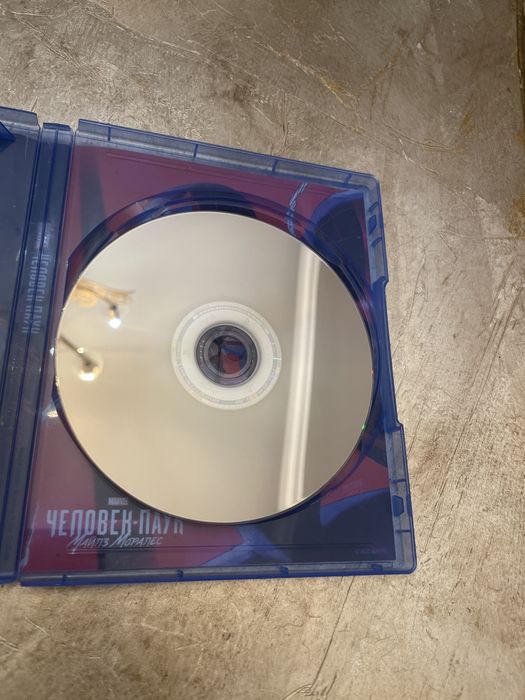 человек паук диск ps5