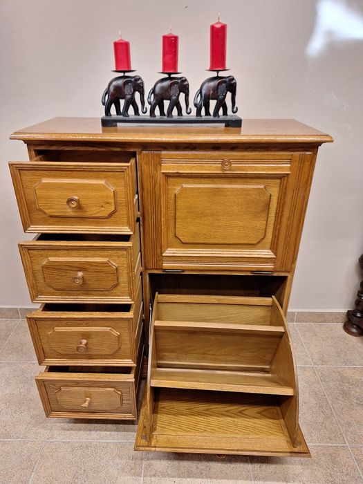 Шкаф за обувки дъб