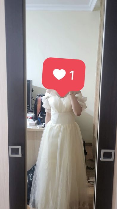 Платье одевалось один раз