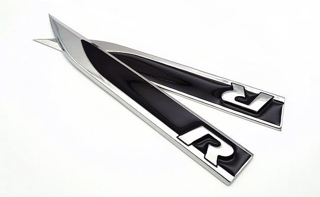 Emblema / sigla metalica aripi - Volkswagen R / R line