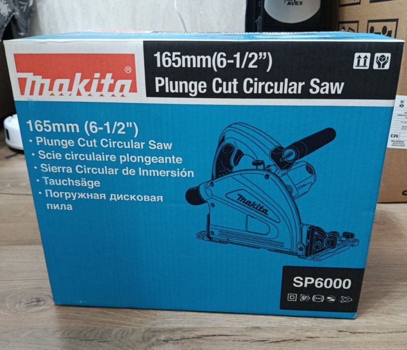 Погружная пила Макита и шина Зубр