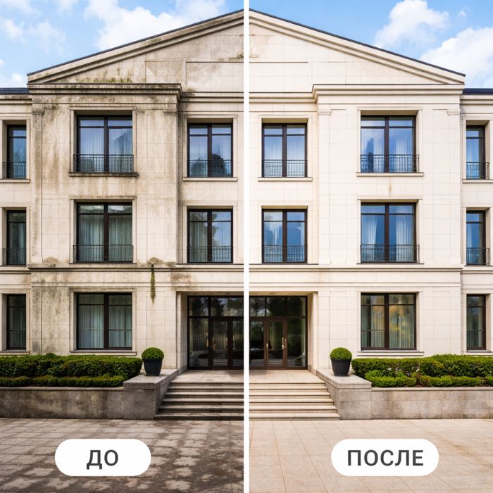 AlfaCleaning — профессиональная мойка фасадов и каменных поверхностей