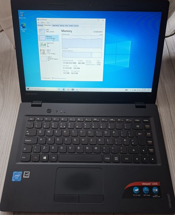 Laptop Lenovo ideapad 100S