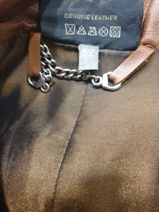 Мъжко кожено яке тип сако