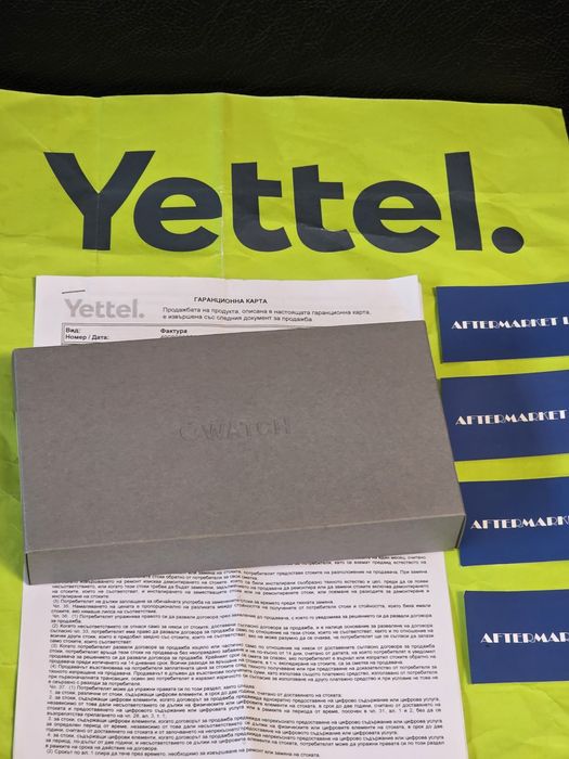 КАТО НОВ 49mm Apple watch Ultra 2 Гаранция Yettel 2027г. Black TML