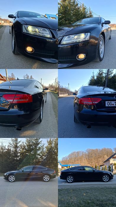 AUDI A5 * 2011* Full Led* BI-XENON Adaptive * Navigatie Mare MMI*  Tempomat * Vopsea ORIGINALĂ  *179 CP* EURO 5* KM REALI *Unic Proprietar in GERMANIA