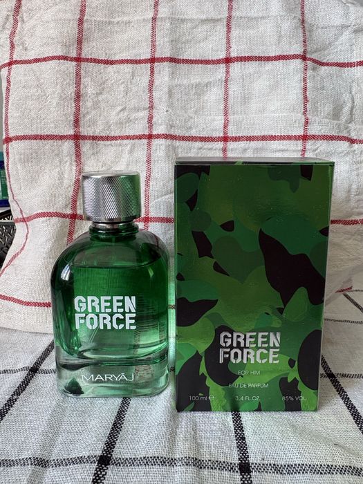Арабски мъжки парфюм Maryaj Green Force EDP - 100 мл