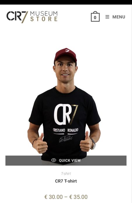 Оригинална Тениска CR 7