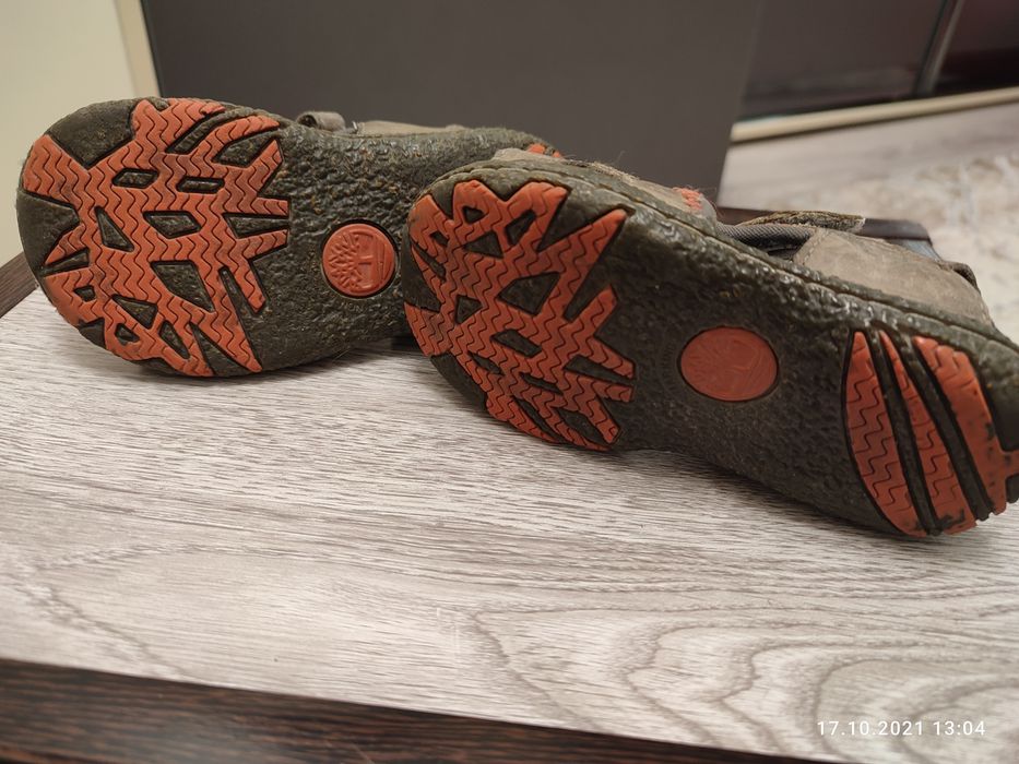 Кожаные босоножки Timberland на мальчика