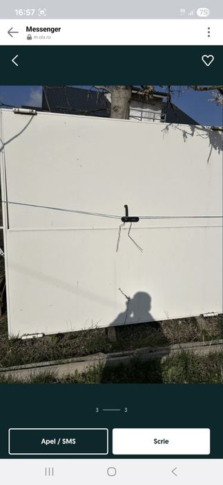 Usa metalica antiincendiu