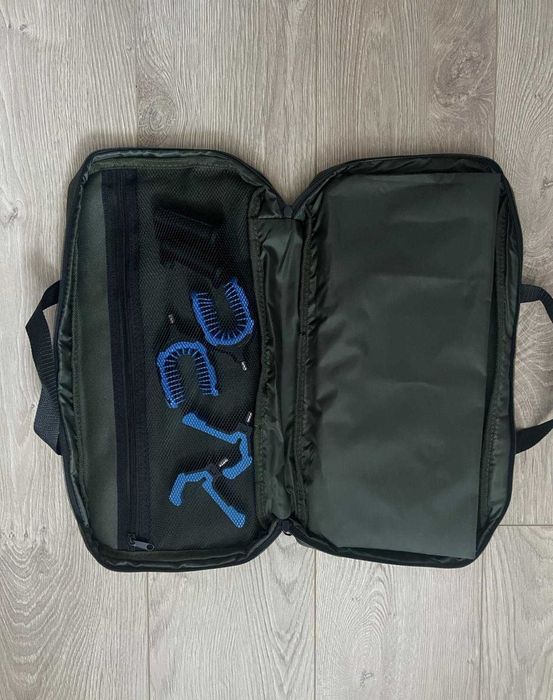 Set Suporti pentru 2 lansete pescuit la feeder cu husa