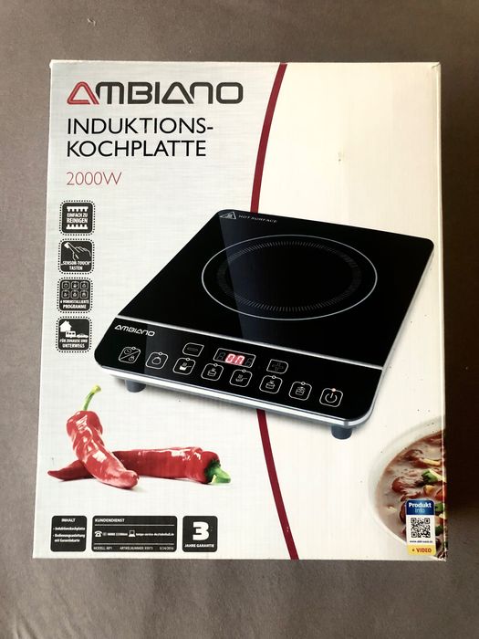 Нов индукционен котлон AMBIANO 2000 W