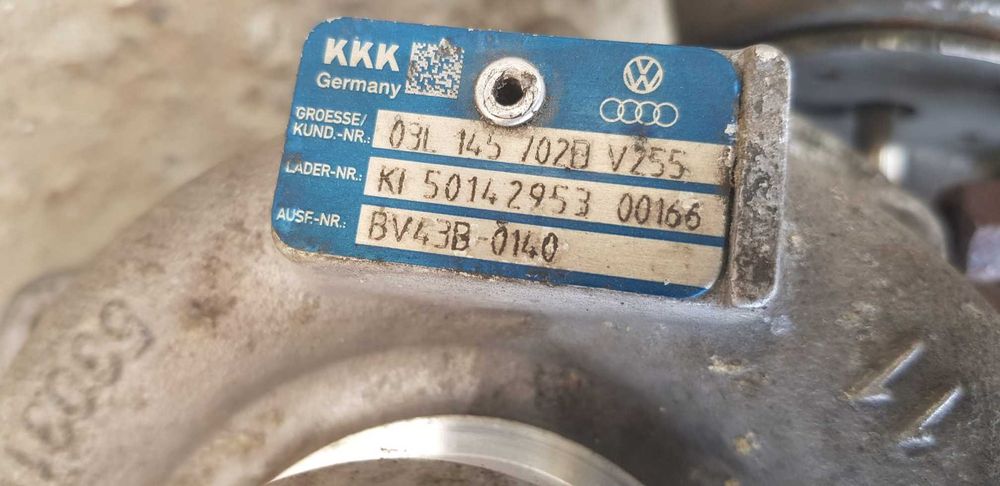 Motor CAGB Cutie viteze JWS Audi A6 2.0 Tdi, Turbina 03L145702B Galerie admisie Pompa motorina Audi A6 C6 CAGB