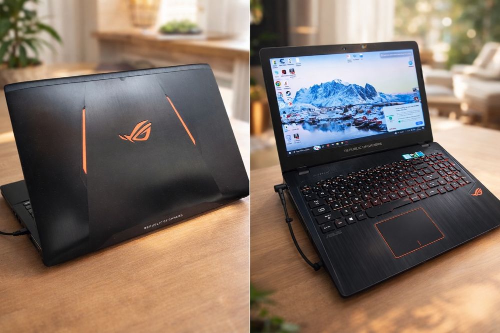 Laptop Gaming Asus Rog Strix GL553ve/ 16gb RAM/ 2 SSD's
