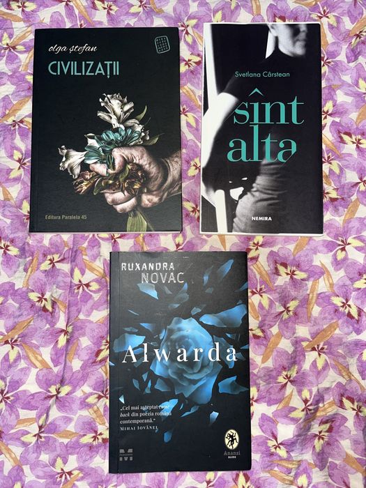 Set/ lot cărți poezie contemporană