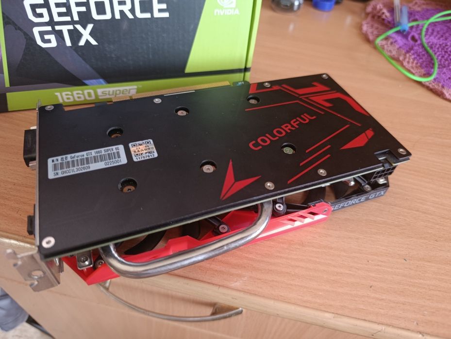 Продам видеокарту GTX-1660super