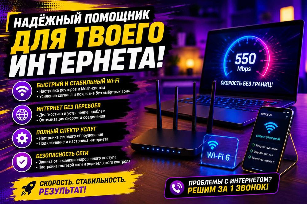 WIFI Адаптер/Репитер/Роутер/Ретранслятор/Компьютер: Настройка, Ремонт