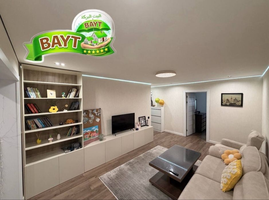 ХАМЗА МЕТРО МУКИМИ линия КИРПИЧ 2х6 56м² ²3/3/4 Евроремонт меб+тех |