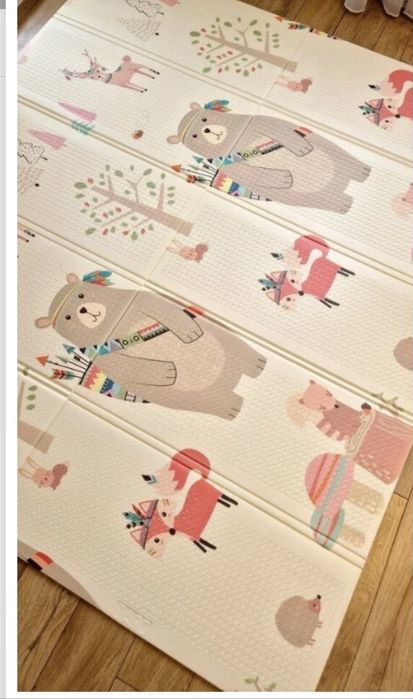 Кошара за игра с килим 180/200