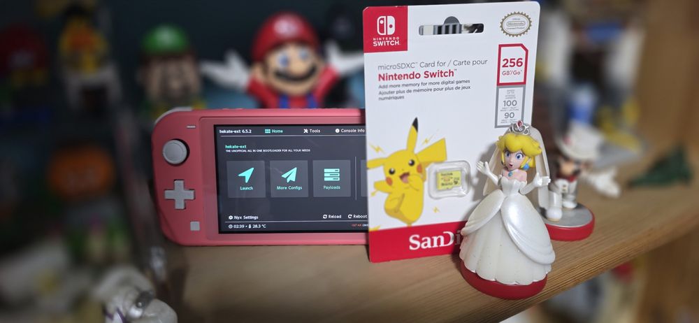 Nou Nintendo Switch Lite Modat cu Card 256GB  Sigilat!