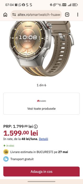 Huawei gt 6pro full box