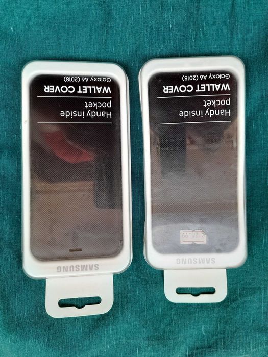 Husa originală SAMSUNG GALAXY A6 (2018) WALLET COVER tip Carte