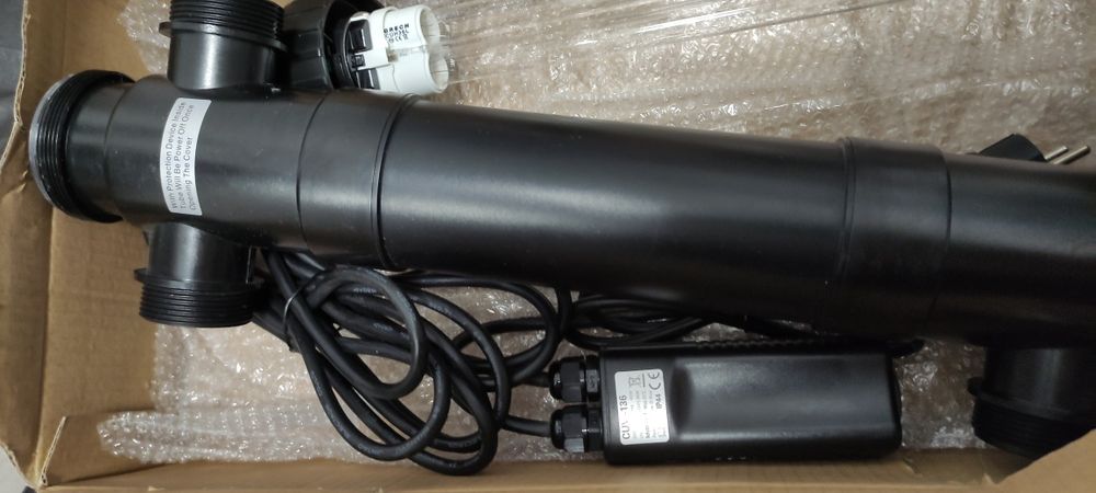 Lampă UVC SUNSUN 36W Iazuri/acvarii mari nouă+compresor aer