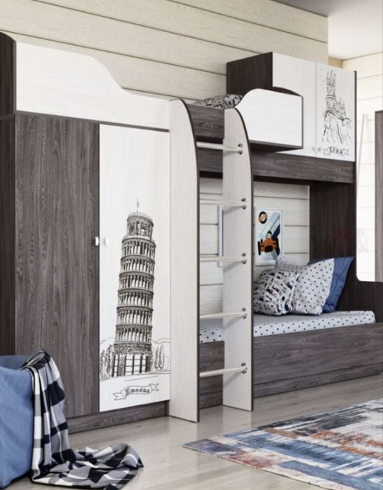 Двухъярустный кровать