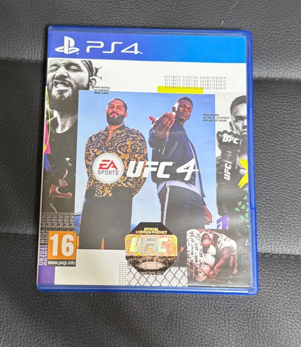 UFC 4 PS4 оригинальный диск