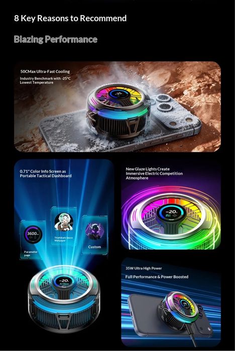 Кулер Black Shark 6 Pro(New 2026 Version AI