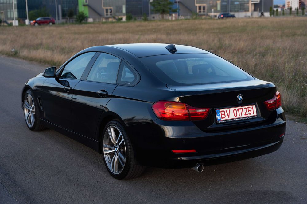 BMW Seria 4 F36 B47 Gran Coupe RAR Efectuat Xenon Piele Incalzire Camera Automat R19