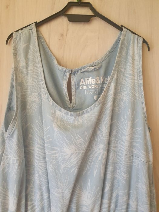 Лятна рокля тип дънкова