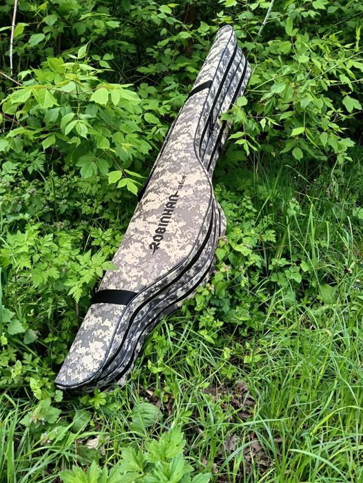 Двоен твърд калъф за съхранение на въдици