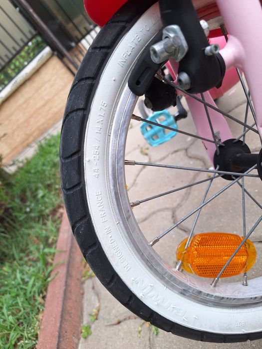 Bicicleta roti 14 inch pentru fetiță