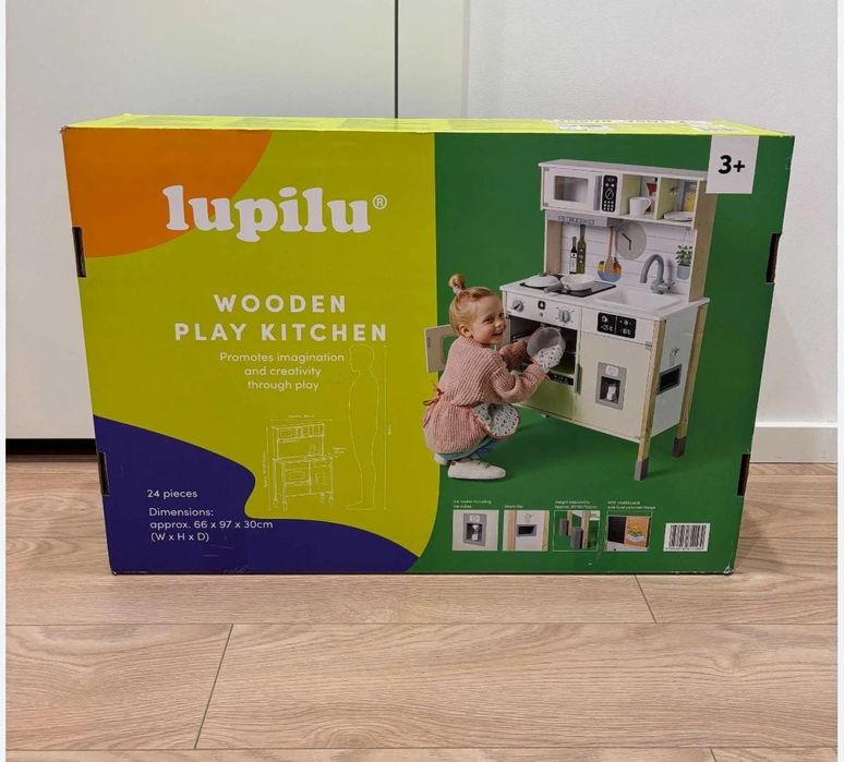 Bucatarie copii noua primită cadou cutie sigilată Lupilu citiți anunț