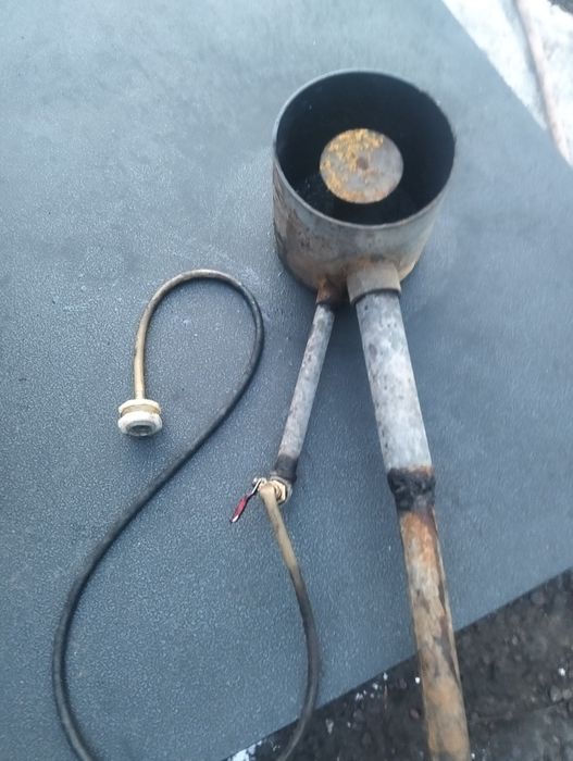 Горелка на отработке
